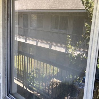 Charley's Cleaning Services - Before Cleaning - Front Apartment Window - Window Washing Near Me - Irvine, California