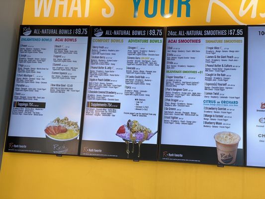 Menu photo 8 Rush Bowls Oakland, CA Menu photo 8 Rush Bowls Oakland, CA