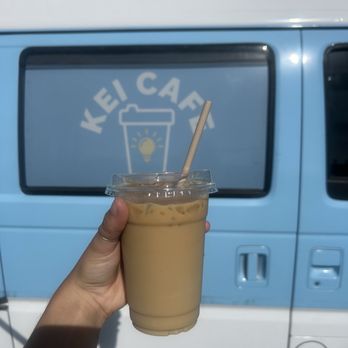 Kei Cafe - Oat milk latte! - Coffee & Tea Near Me - Kure Beach, North Carolina