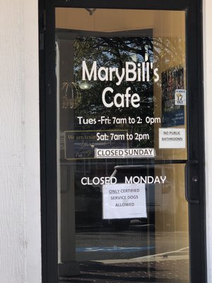 MaryBill’s Cafe by null