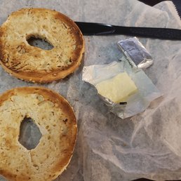 Corner bakery has lazy @$$ people working for them anytime you won't butter a toasted bagel. Unreal!