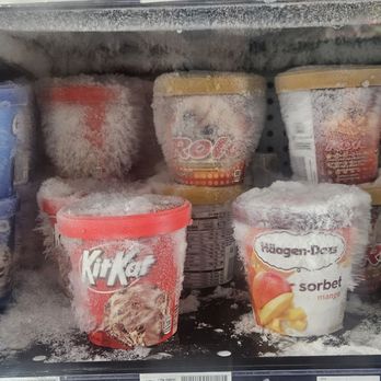 Food4Less - Covered in ice - Grocery Near Me - Rancho Cucamonga, California