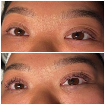 Mosaic Skin Studio - Immediately after the Korean lash lift and tint - Skin Care Near Me - Oakland, California