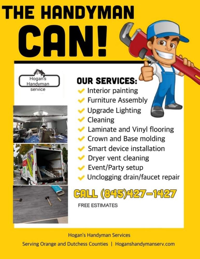 Slide of Hogan's Handyman Services