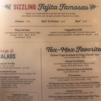 Pappasito's Cantina - Lunch menu - Tex-Mex Near Me - Shenandoah, Texas Pappasito's Cantina - Lunch menu - Tex-Mex Near Me - Shenandoah, Texas