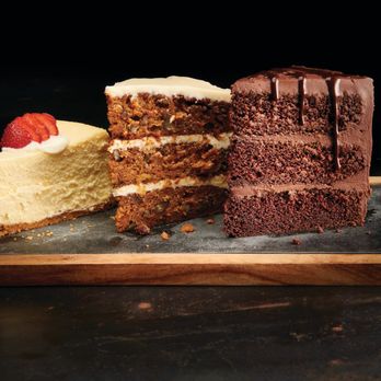 Saltgrass Steak House - Dessert Trio Cheesecake Carrot Cake - Seafood Near Me - Mishawaka, Indiana