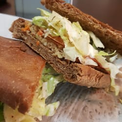 Inga's Subs and Salads - Veggie Burger on 7"