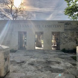 Exterior photo of Texas State Cemetery - Austin, Texas Exterior photo of Texas State Cemetery - Austin, Texas