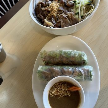 Let's Pho - Grilled pork spring rolls and grilled pork vermicelli - Vietnamese Near Me - Houston, Texas