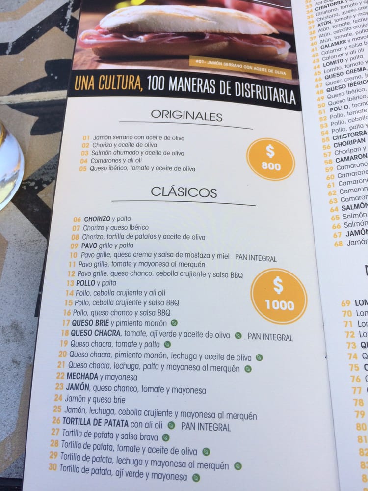 100 Montaditos