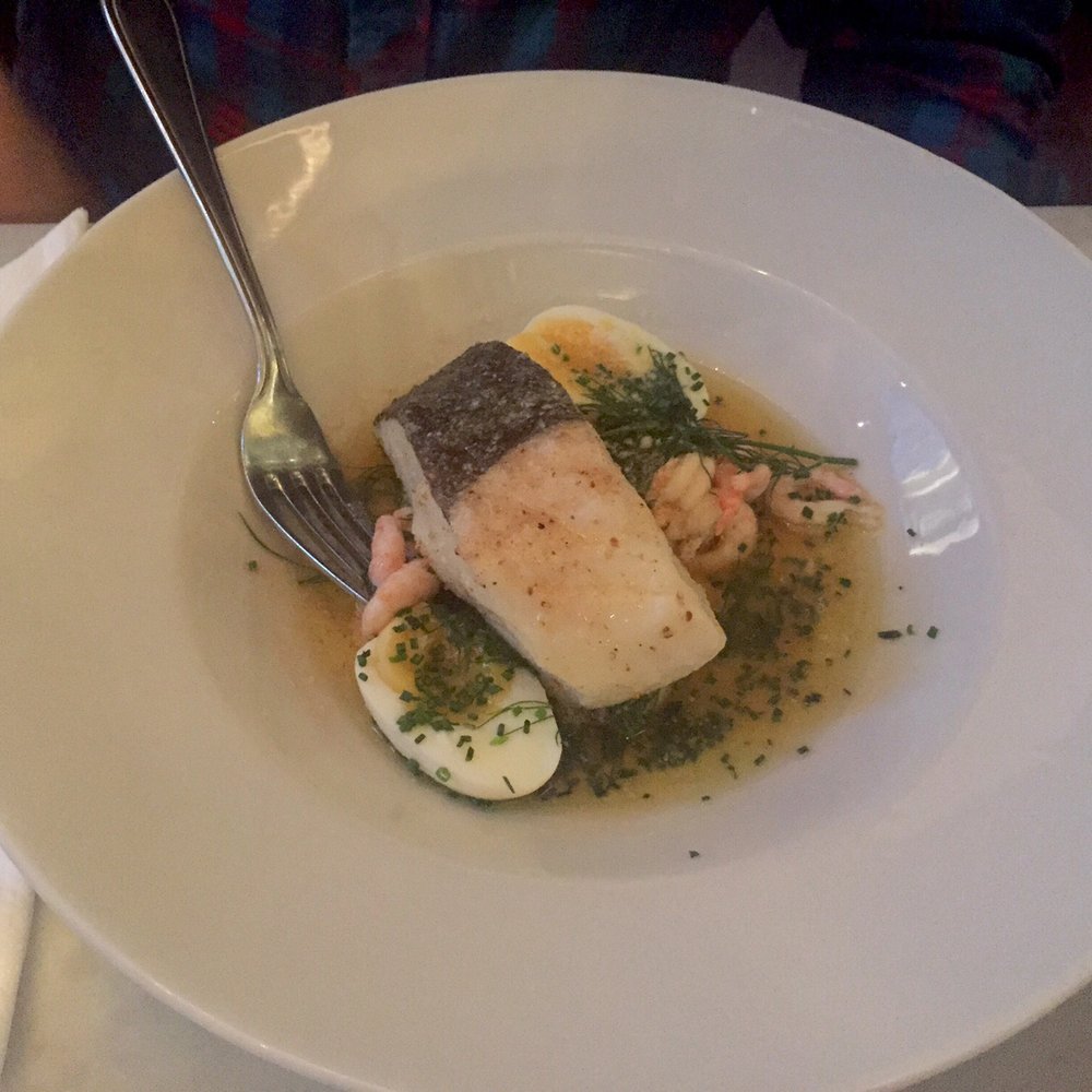 PA & Co - Baked cod in butter and dill - French Near Me - Stockholm, Alberta PA & Co - Baked cod in butter and dill - French Near Me - Stockholm, Alberta