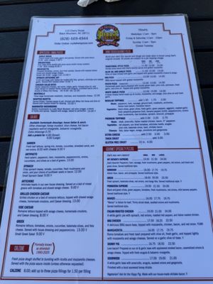 Menu photo 2 My Father's Pizza Black Mountain, NC