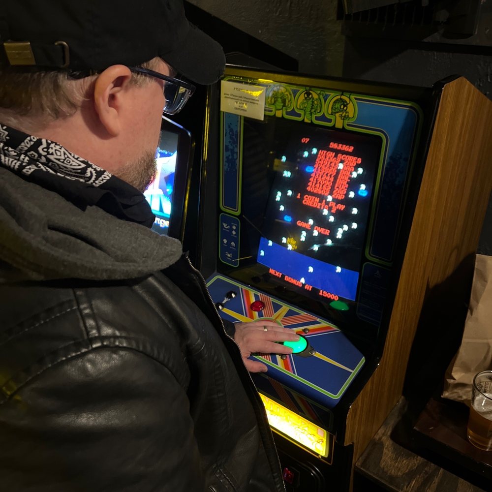 Doing it up old-school! Doing it up old-school!