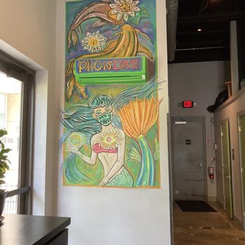 6-1-Pho - Artwork near the soda fountain. - Vietnamese Near Me - Columbus, Ohio