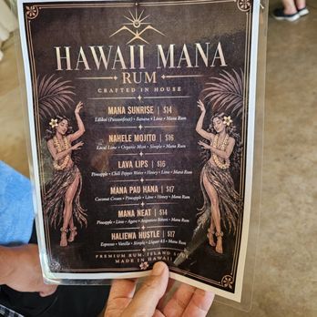 Haleiwa Distilling - Rum menu - Distilleries Near Me - Waialua, Hawaii