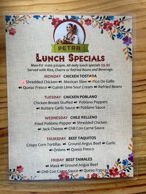 Menu photo 4 Petra McKinney, TX