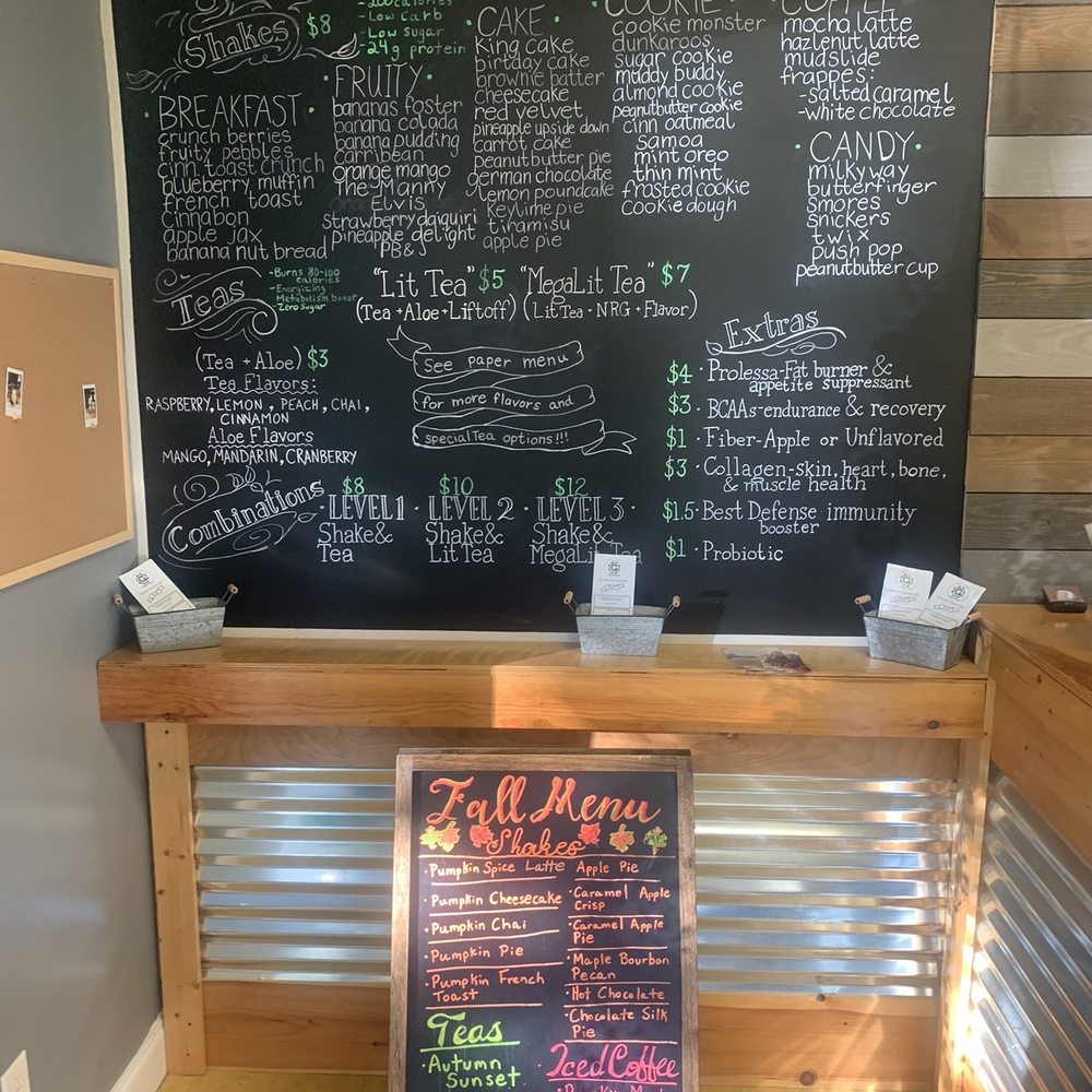 Grind Nutrition - a menu on a blackboard - Juice Bars & Smoothies Near Me - Wilmington, North Carolina Grind Nutrition - a menu on a blackboard - Juice Bars & Smoothies Near Me - Wilmington, North Carolina
