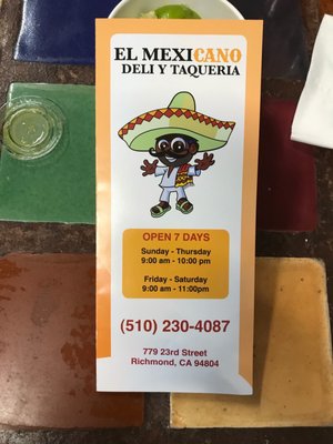 El Mexicano Deli y Taqueria by null