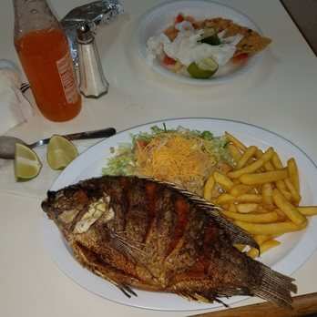 Tacos Y Tortas De Mexico - It's a large fish..excellent portion for $10.95 - Mexican Near Me - Gainesville, Georgia Tacos Y Tortas De Mexico - It's a large fish..excellent portion for $10.95 - Mexican Near Me - Gainesville, Georgia