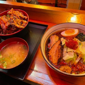 karakatta - Spicy Ginger Stamina Ramen and Karaage Rice - Ramen Near Me - New York, New York