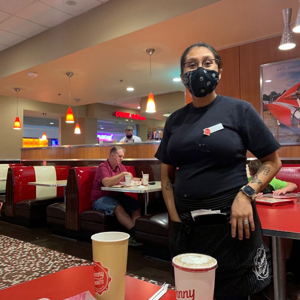 Johnny Rockets - Our delightful server! - Diners Near Me - Reno, Nevada