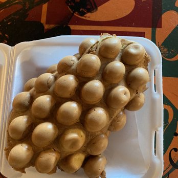 Fresh Roast - mochi egg waffle - must try!! - Coffee & Tea Near Me - San Gabriel, California
