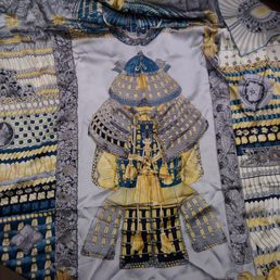 Fake Hermes Parures de Samouraïs 140x140 cm scarf $1.99