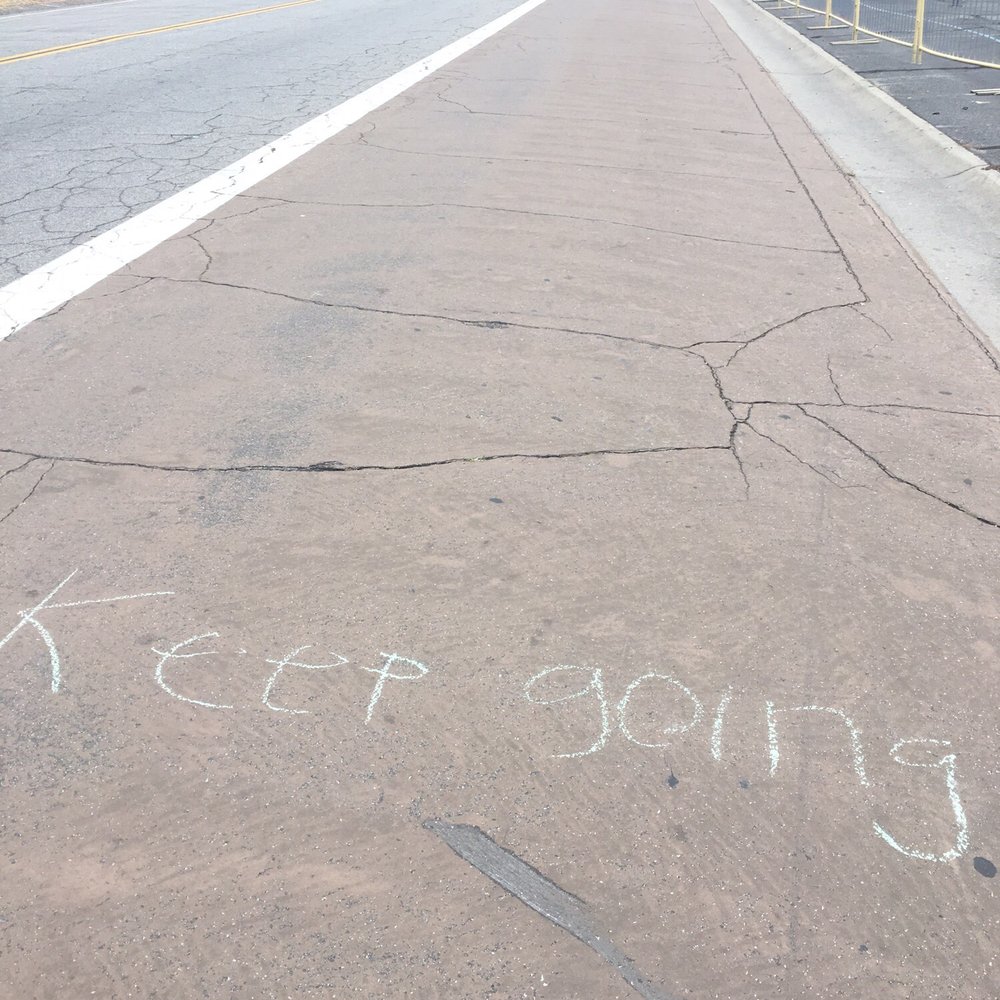 Rose Bowl Loop Track - Good advice for life in general... - Parks Near Me - Pasadena, California