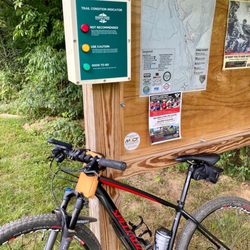 Rivers Edge Trails - Respect the blinking light! Also check status online - trail conditions!