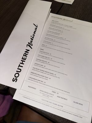 Menu photo 5 Southern National Atlanta, GA