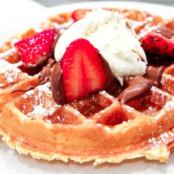 Briarpatch Restaurant - Nutella Waffle - American Near Me - Winter Park, Florida Briarpatch Restaurant - Nutella Waffle - American Near Me - Winter Park, Florida
