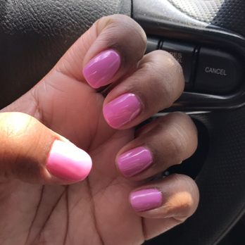 Galaxy Nails - Gel nails done by Lena! (Excuse me if I got the name wrong) - Nail Salons Near Me - Miami, Florida
