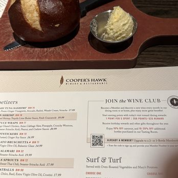 Cooper’s Hawk Winery & Restaurant - Wine Bars Near Me - Middleton, Wisconsin