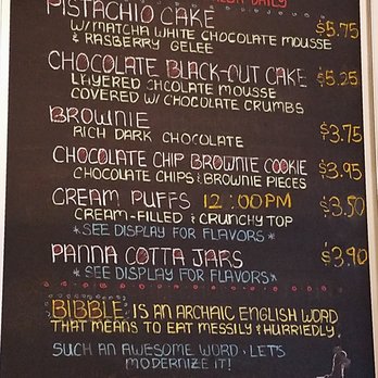 Bibble & Sip - Menu - Coffee & Tea Near Me - New York, New York Bibble & Sip - Menu - Coffee & Tea Near Me - New York, New York