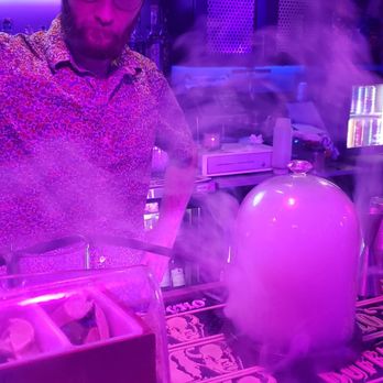Dirty Laundry - One of the delicious smoked specialty drinks on the menu done right - Speakeasies Near Me - Fort Worth, Texas