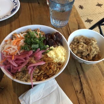 HAI HAI - Hanoi Sticky Rice Bowl (Classic) with extra pork floss - Vietnamese Near Me - Minneapolis, Minnesota