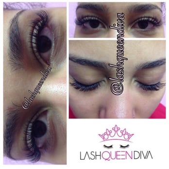 Lash Queen Diva - Don't mind my tired eyes but here I am wearing Mink D Curls. In love! - Eyelash Service Near Me