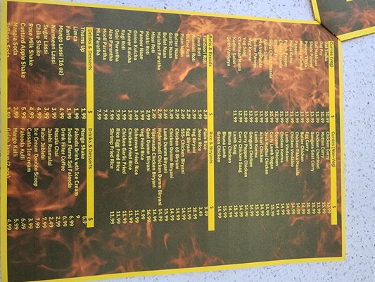 Menu photo 7 Indian Flame Authentic Cuisine Hillsboro, OR