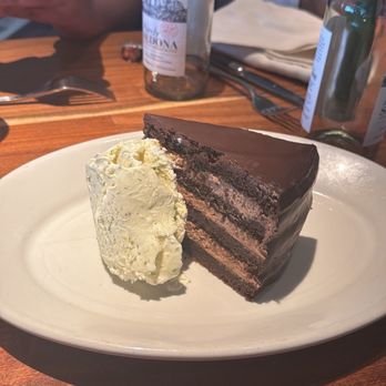 Buck & Rider — Gilbert / East Valley - Chocolate Cake Slice W/ Ice Cream - Seafood Near Me - Gilbert, Arizona