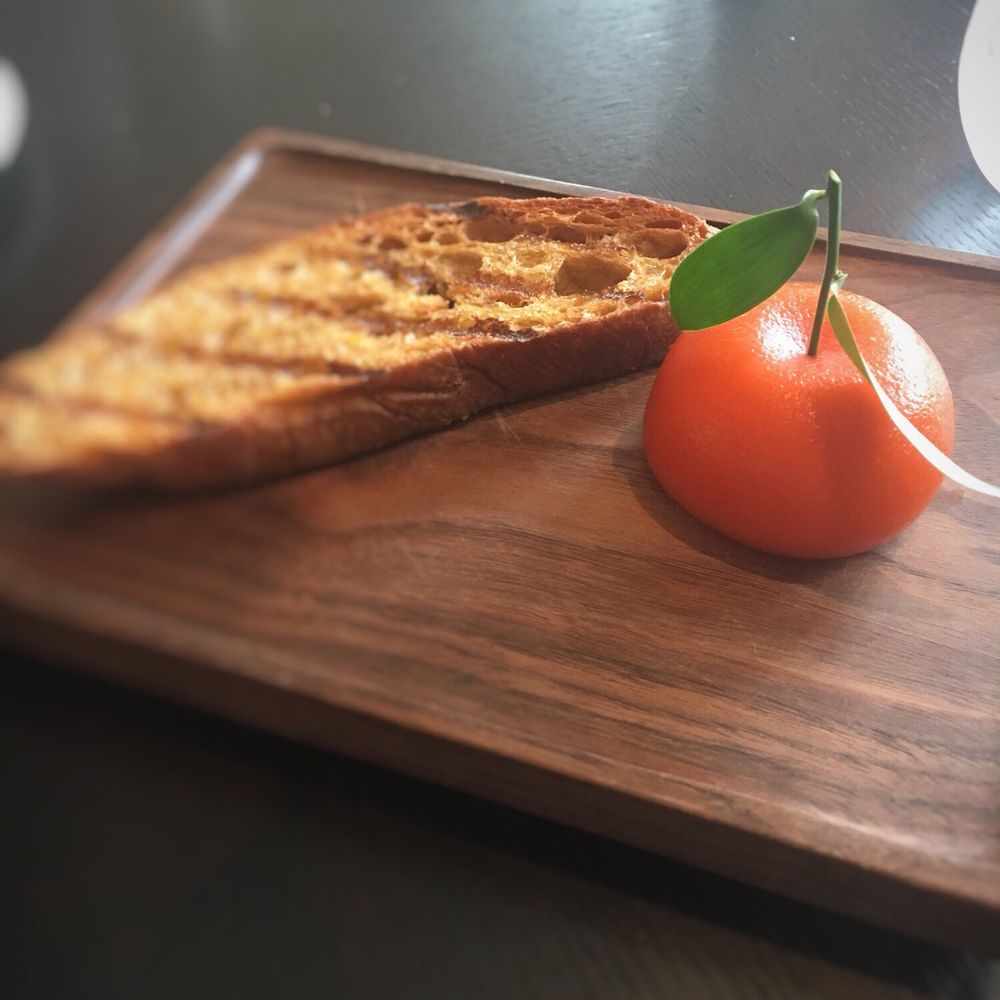 Dinner by Heston Blumenthal - Meat fruit - British Near Me - London, XGL Dinner by Heston Blumenthal - Meat fruit - British Near Me - London, XGL