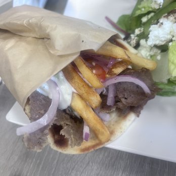 Pita Pitaki - Lamb gyro - Greek Near Me - Long Beach, California Pita Pitaki - Lamb gyro - Greek Near Me - Long Beach, California