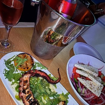 MATI - Champagne, octopus & salad - Mediterranean Near Me - Detroit, Michigan MATI - Champagne, octopus & salad - Mediterranean Near Me - Detroit, Michigan