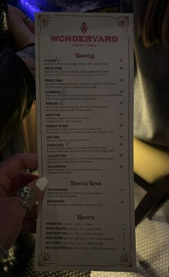 Menu photo 1 Wonderyard Garden + Table Denver, CO