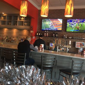 Flamme Burger - Keystone - Bar area has purse hooks and comfortable stools! - Burgers Near Me - Indianapolis, Indiana