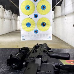 Atlanta Range and Ordnance - Trying to zero a rifle.