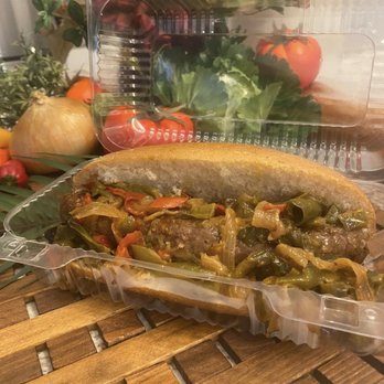Roma Rican - Sausage and Pepper Sandwich - Food Trucks Near Me Roma Rican - Sausage and Pepper Sandwich - Food Trucks Near Me