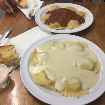 Little Gourmet - Cheese ravioli with white sauce :0 - Pizza Near Me - El Segundo, California