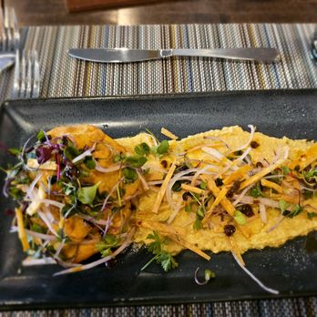 Aberdeen Social House - Beef Empanadas with yummy corn hummus - Social Clubs Near Me - Indianapolis, Indiana Aberdeen Social House - Beef Empanadas with yummy corn hummus - Social Clubs Near Me - Indianapolis, Indiana