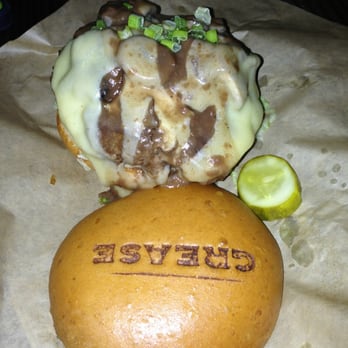 Grease Burger Beer and Whiskey Bar - Ron Burgundy Burger - Burgers Near Me - West Palm Beach, Florida