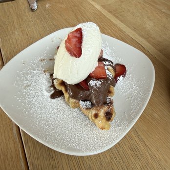 Chez Amie - Croissant waffle - Cafes Near Me - Traverse City, Michigan Chez Amie - Croissant waffle - Cafes Near Me - Traverse City, Michigan